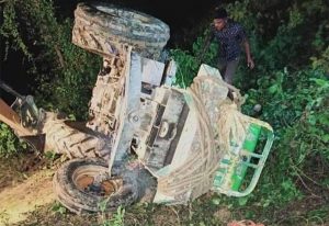 प्युठानमा ट्याक्टर दुर्घटना हुँदा सहचालकको मृत्यु, चालक घाइते