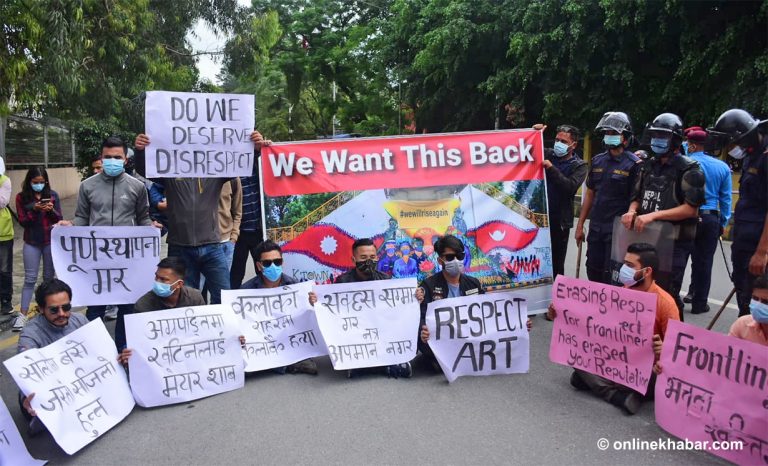 मेयर शाक्यलाई कलाकारको प्रश्न : कलाको शहरमा कलाकै हत्या ?