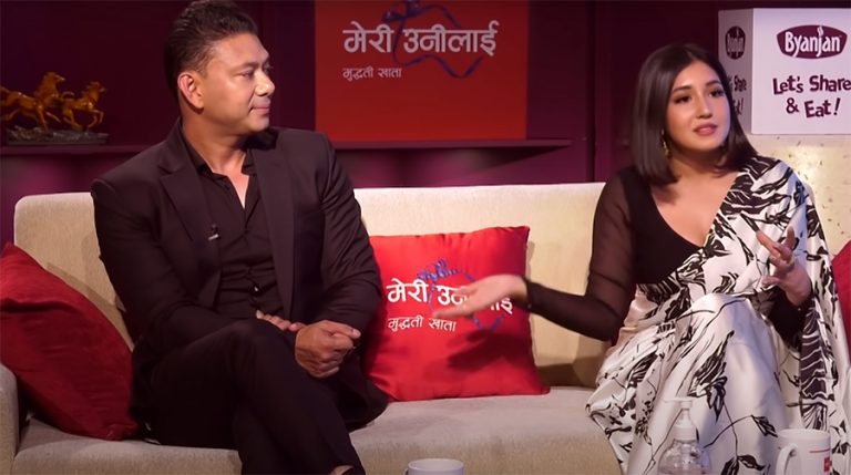 उदिपसँग म्यूजिक भिडियो खेल्ने आँचलको चाहना