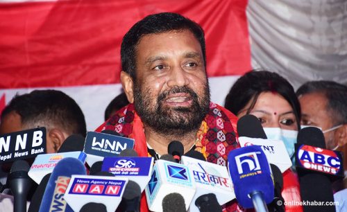कांग्रेस सभापतिमा उम्मेदवारी दिने विमलेन्द्र निधिको घोषणा