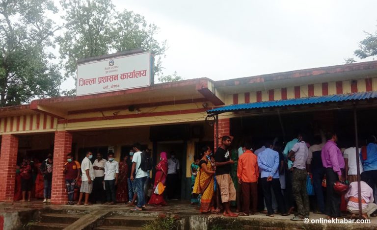 पर्सा जिल्ला प्रशासनले आइतबारदेखि नियमित सेवा प्रवाह गर्ने