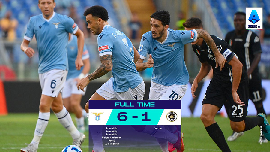 इम्मोबिलको ह्याट्रिकमा लाजियोको लगातार दोस्रो जित, शीर्ष स्थानमा उक्लियो