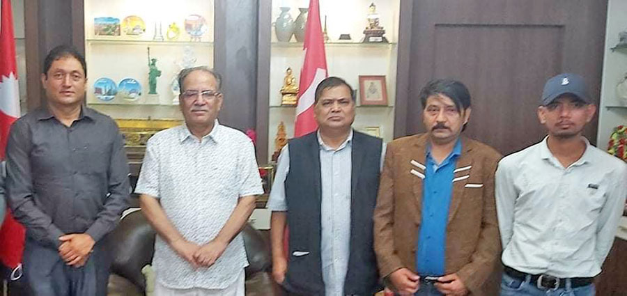 चलचित्र क्षेत्र चलायमान बनाउन प्रचण्डको ध्यानाकर्षण