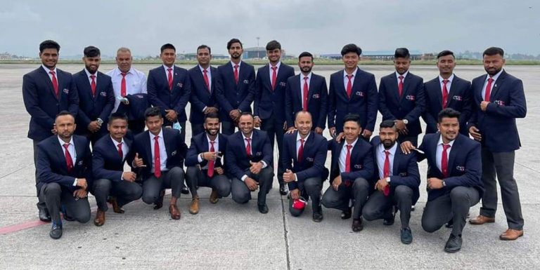 नेपाली क्रिकेट टोली ओमान प्रस्थान