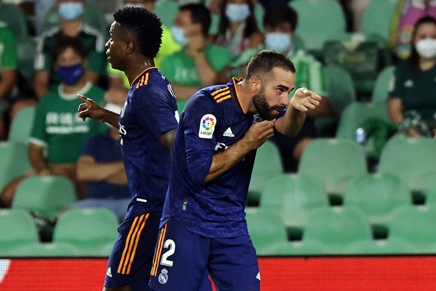 कार्भाजलको निर्णायक गोलमा बेटिसलाई हराउँदै रियल शीर्ष स्थानमा