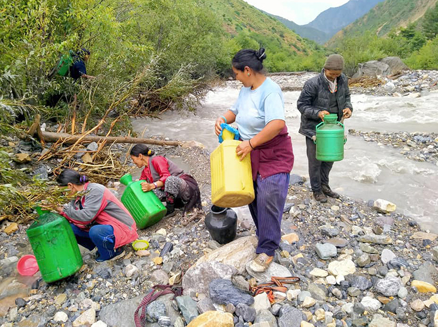 खानेपानी तथा सरसफाइ क्षेत्र : बजेट खर्च न प्रगति