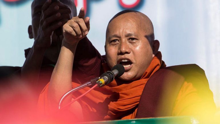 म्यानमारमा विवादित बौद्ध भिक्षु रिहा