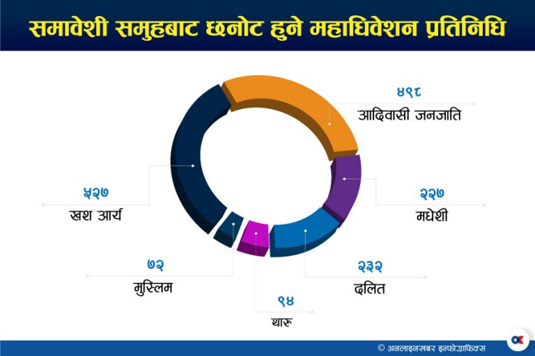 समावेशीतर्फ पनि खसआर्यकै बाहुल्य