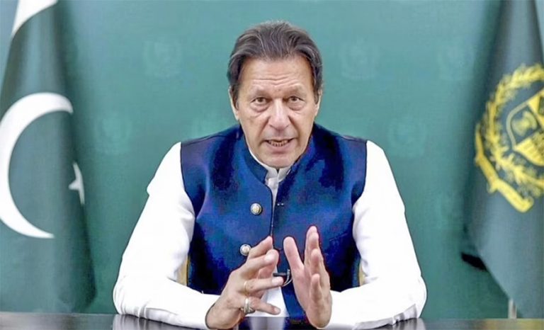 पाकिस्तानका टिभी च्यानलमा पूर्वप्रधानमन्त्री इमरान खानका भाषण प्रसारणमा रोक