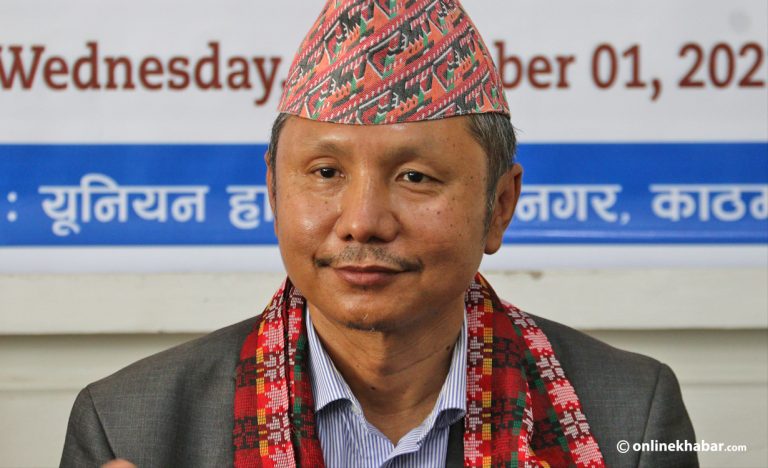 कल्याण गुरुङले दिए कांग्रेस सभापतिमा उम्मेदवारी