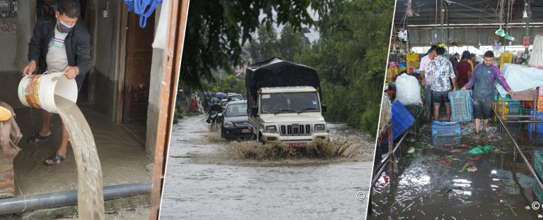 उपत्यकामा बाढीको वितण्डा (१८ तस्वीर)