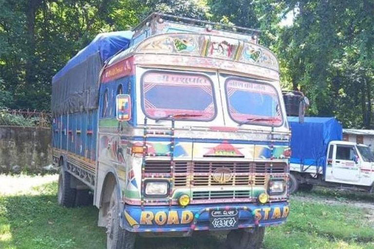 भन्सार छलीको सामानसहितको ट्रक नियन्त्रणमा