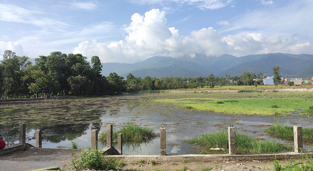 फराकिलो बनाइँदै बुलबुले ताल