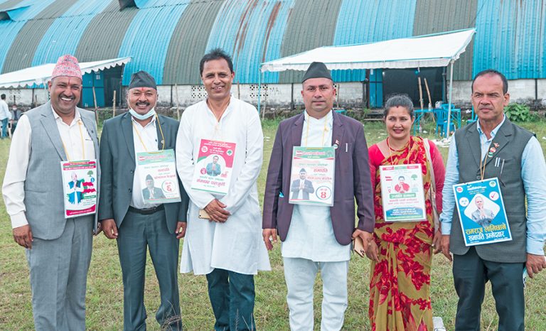 पोखरामा कांग्रेसको चुनावमा आम निर्वाचनकै झल्को !