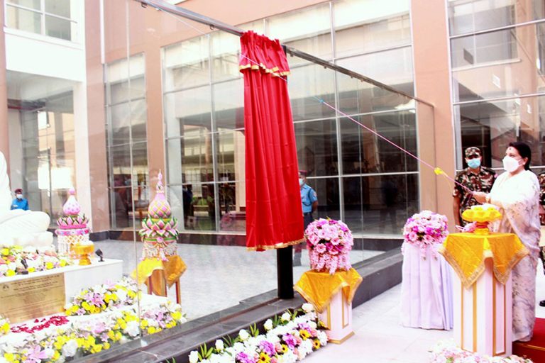 लुम्बिनी गुरुयोजनाको प्रभावकारी कार्यान्वयन आवश्यक छ : राष्ट्रपति भण्डारी