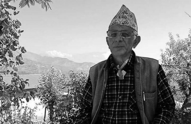 वडाध्यक्ष अधिकारीको निधन