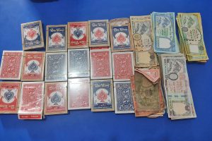 काठमाडौँको बौद्धबाट साढे ६ लाख रुपैयाँसहित २० जुवाडे पक्राउ