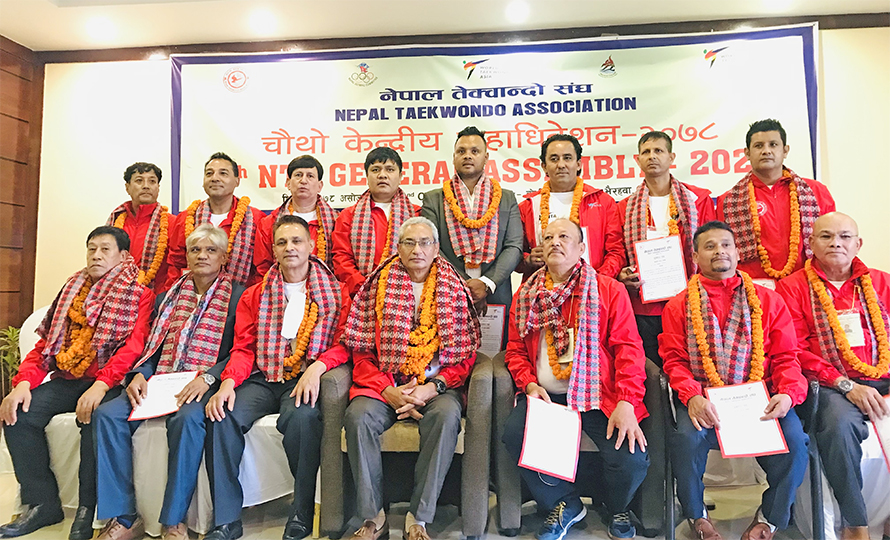 तेक्वान्दो संघको अध्यक्षमा फेरि राणा