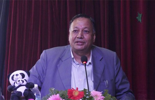 नेपाल चीन सम्बन्ध मानव शरीर र कलेजो जस्तै : शिक्षामन्त्री पौडेल