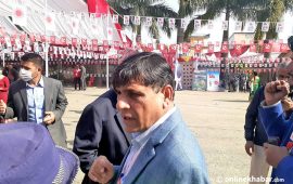 शंकर पोखरेललाई घनश्याम भूसालले दिए बधाई