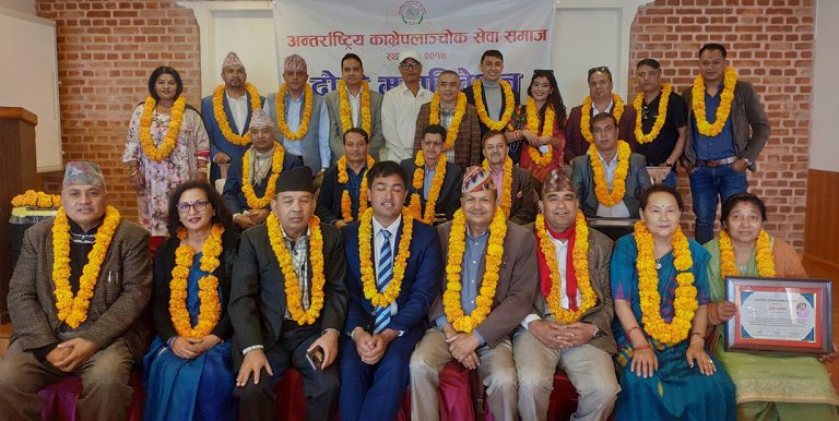 अन्तर्राष्ट्रिय काभ्रेपलाञ्चोक सेवा समाजको अध्यक्षमा पुन: दीपक खरेल चयन