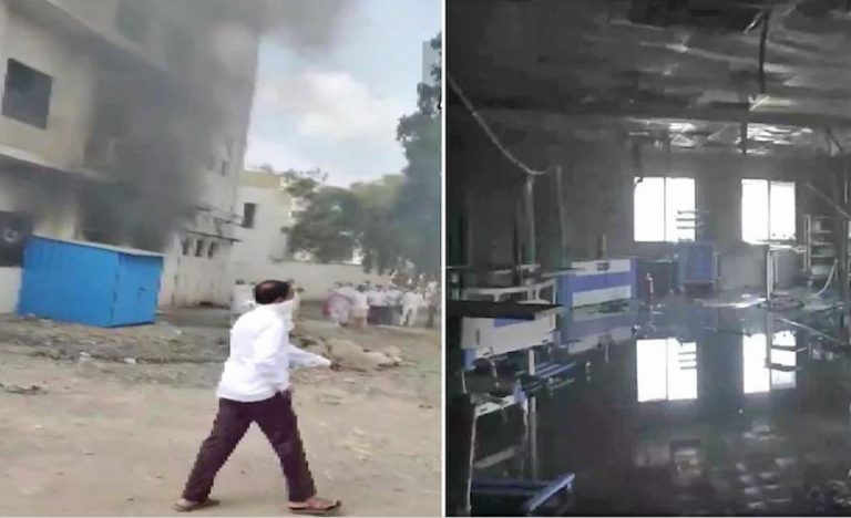 भारत महाराष्ट्रको सरकारी अस्पतालमा आगलागी, १० बिरामीको मृत्यु