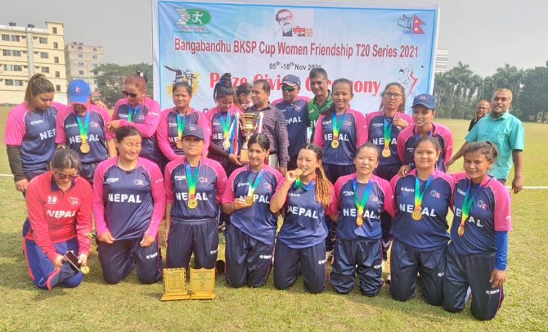 नेपाली महिला क्रिकेट टिमको फ्लाइट छुट्यो, सडक मार्गबाट फर्किने
