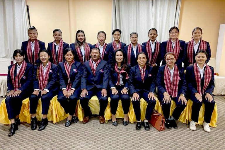 नेपाली महिला क्रिकेट टिम कतार प्रस्थान