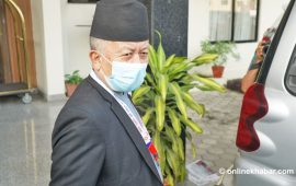 ओलीलाई नेम्वाङको सन्देश : तपाईंबाहेक अरुलाई नेता मान्दिन