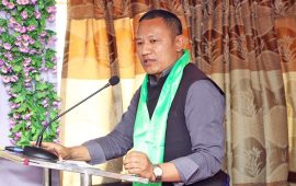 कांग्रेस केन्द्रीय सदस्य आदिवासी जनजाति खुलातर्फ तीर्थ लामाको अग्रता