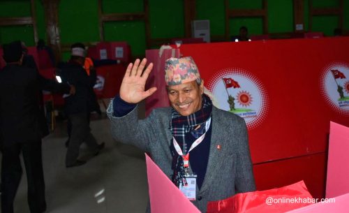 मतदानपछि रावलले भने- परिणामलाई सहज रुपमा लिन्छु