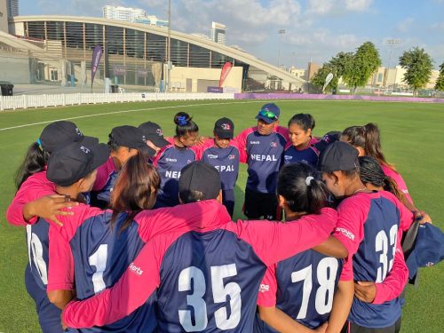 महिला क्रिकेट : नेपाल ग्लोबल छनोटमा पुग्न असफल, युएईसँग ४८ रनले पराजित