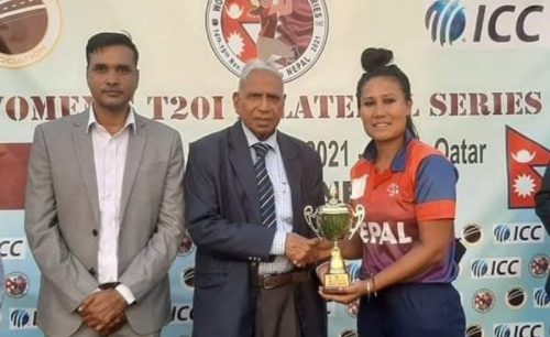 नेपाली महिला क्रिकेट टिमलाई ऐतिहासिक सिरिज