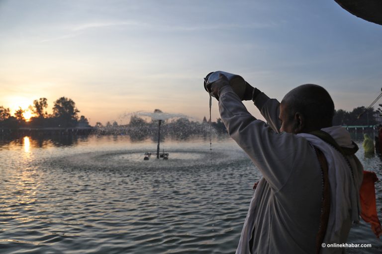 मिथिलामा वासन्ती छठ पर्व सुरु