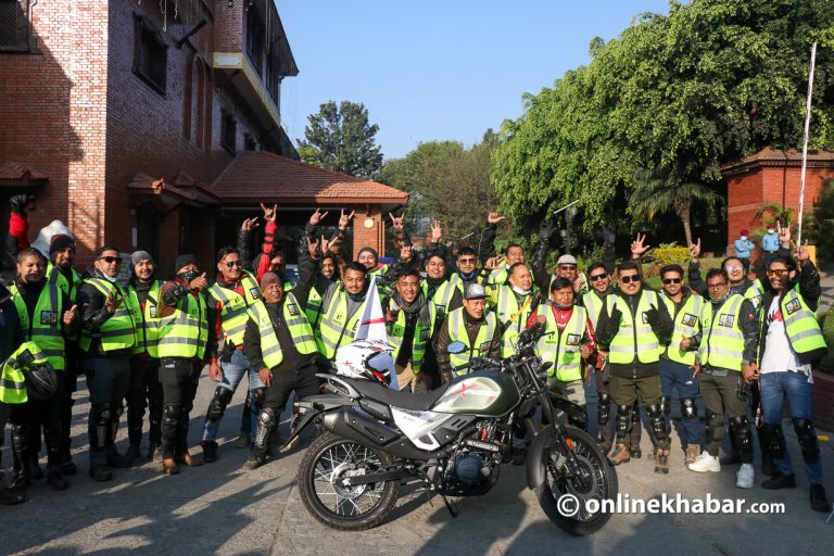 आन्तरिक पर्यटन प्रवर्द्धन गर्न हिरो एक्सप्लसको ‘राइड टू लोमान्थाङ’