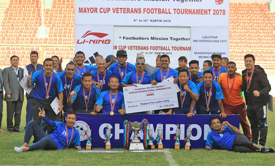 भेट्रान्स फुटबलको उपाधि झापालाई