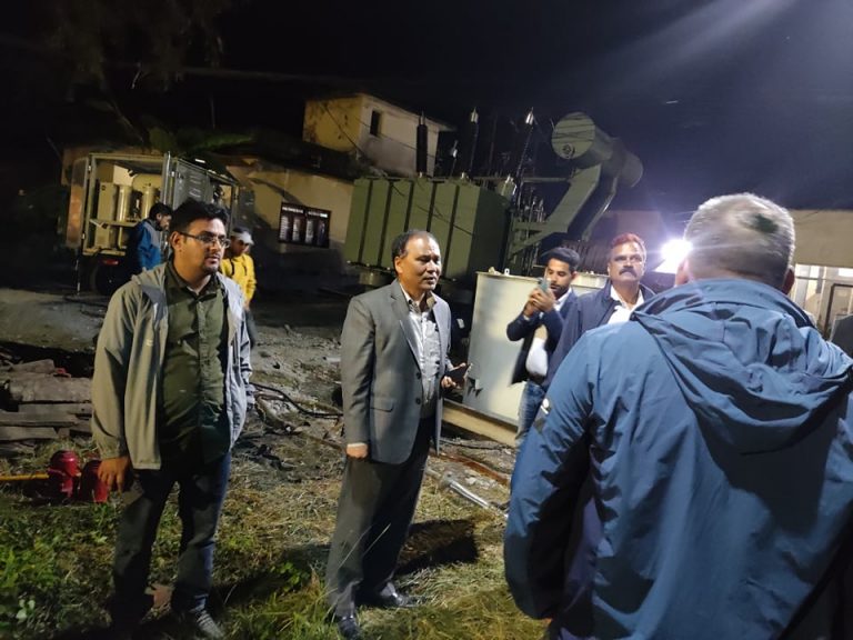 मर्मत भइरहेको भरतपुरको सबस्टेसनमा राति पनि पुगे कुलमान