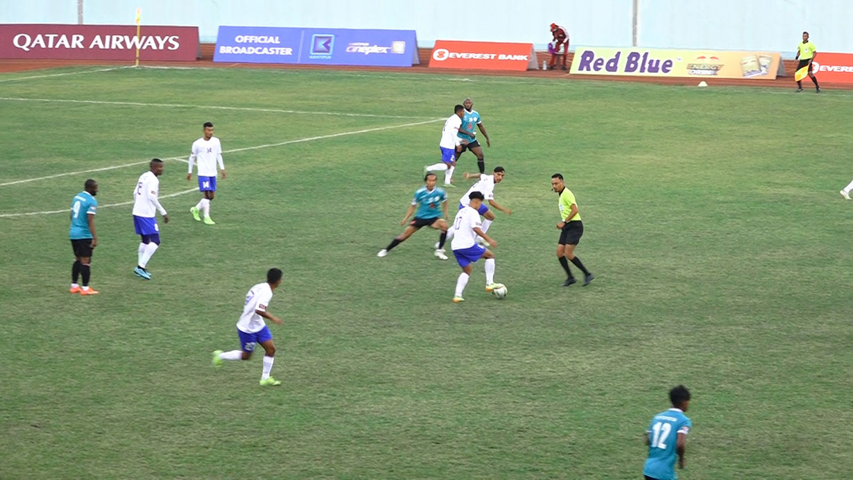 ए डिभिजन लिग : दिनेश राजवंशीको गोलमा मनाङ मर्स्याङदी विजयी