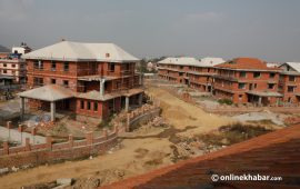 यस्तो बन्दैछ भैंसेपाटीमा मन्त्री क्वार्टर