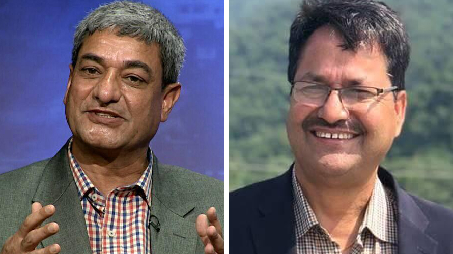 एनपी भर्सेस रमेश : केन्द्रमा एकसाथ, जिल्लामा प्रतिद्वन्द्वी