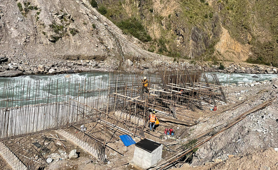 रसुवा-टिमुरे सुख्खा बन्दरगाह परियोजना : सकिनुपर्ने बेलामा १८ प्रतिशत प्रगति