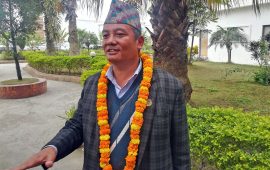 लुम्बिनीको कांग्रेस सभापतिमा अमरसिंह पुन विजयी