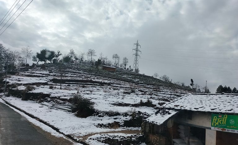 सुदूरपश्चिमका उच्च पहाडी क्षेत्रमा हिमपातसहित वर्षा