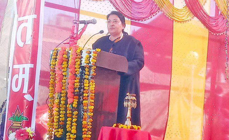 कर्णालीको नयाँ इतिहास सुरु भयो : राष्ट्रपति भण्डारी