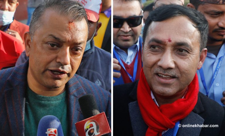 फेसबुकबाट गगन–विश्वको प्रतिवाद गर्दै संस्थापन नेता