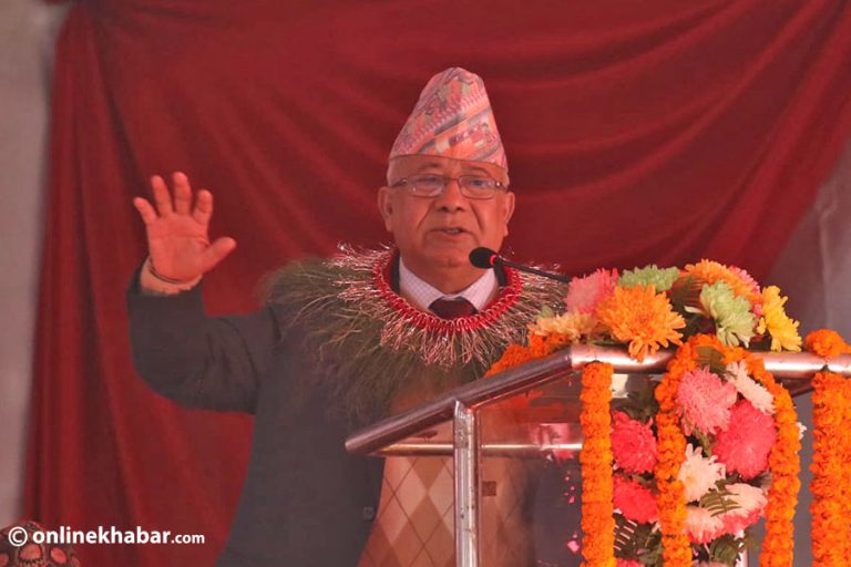 राप्रपालाई माधव नेपालको सुझाव : परिवर्तनको गतिलाई रोक्ने र पछाडि धकेल्ने काममा नलागौं