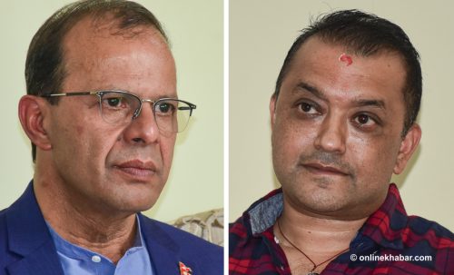 शेखरको टिमबाट मिनेन्द्र रिजाल र गगन थापा महामन्त्रीको उम्मेदवार
