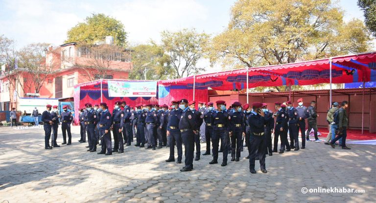 कांग्रेस महाधिवेशनको सुरक्षाका लागि ५ हजार बढी प्रहरी खटाइयो