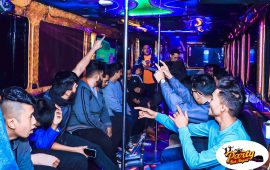 ‘पार्टी बस’मा रमाउनेहरु बढ्दै