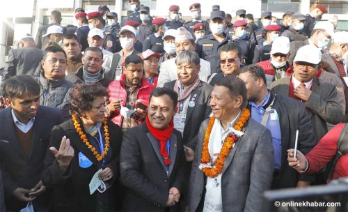विश्वप्रकाश शर्मा प्रकाशमान सिंहको प्यानलबाट महामन्त्री